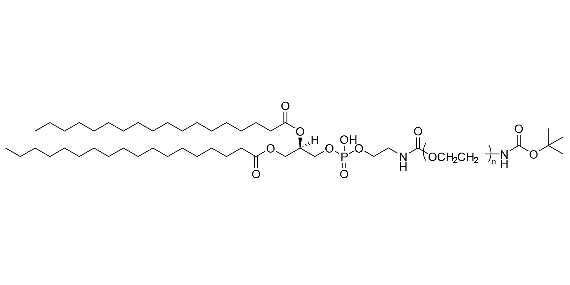 α-叔丁氧羰基氨基-ω-1,2-二硬脂酸-3-磷脂酰乙醇胺聚乙二醇