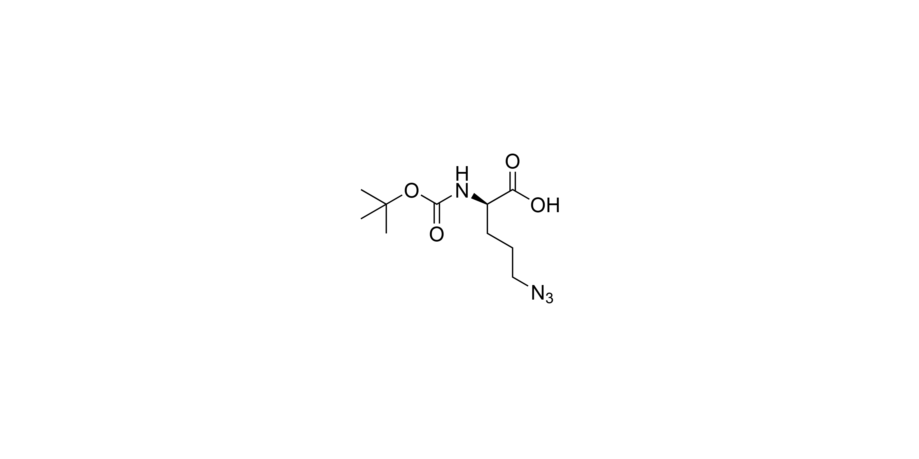 (R)-2-t-Butyloxycarbonylamino-5-azidopentanoic acid