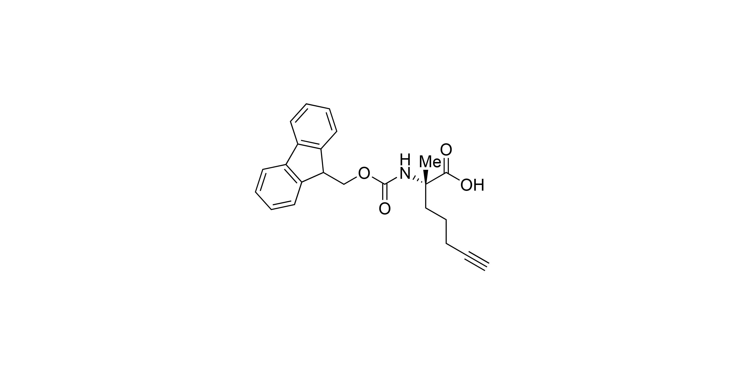 N-alpha-(9-Fluorenylmethyloxycarbonyl)-alpha-pentynyl-D-alanine, solvate with 20 to 50% MTBE (98%, 98%ee)