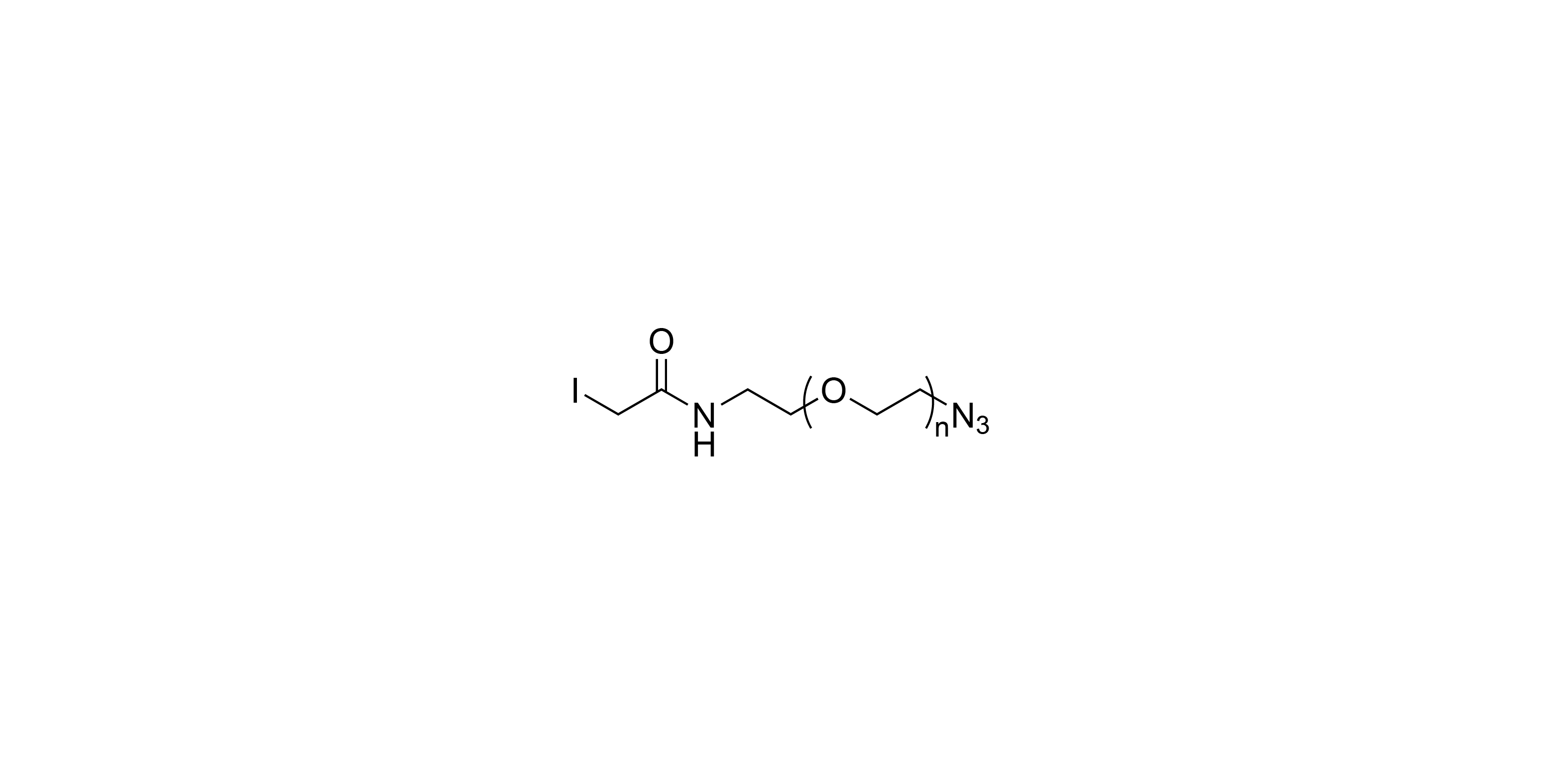 alpha-Iodo-omega-azido poly(ethylene glycol) (PEG-MW 3000 Dalton)