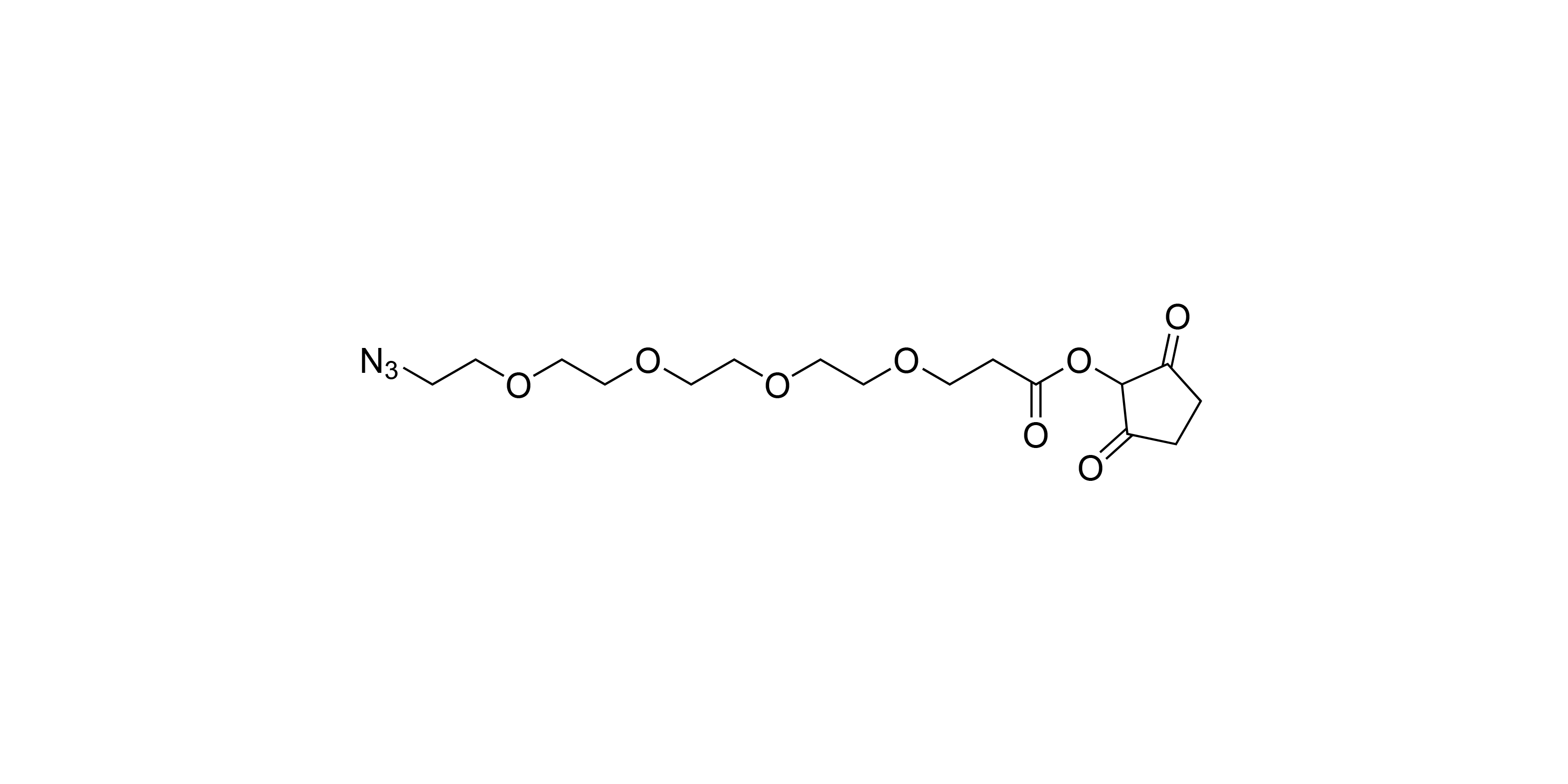 15-Azido-4,7,10,13-tetraoxa-pentadecanoic acid succinimidyl ester