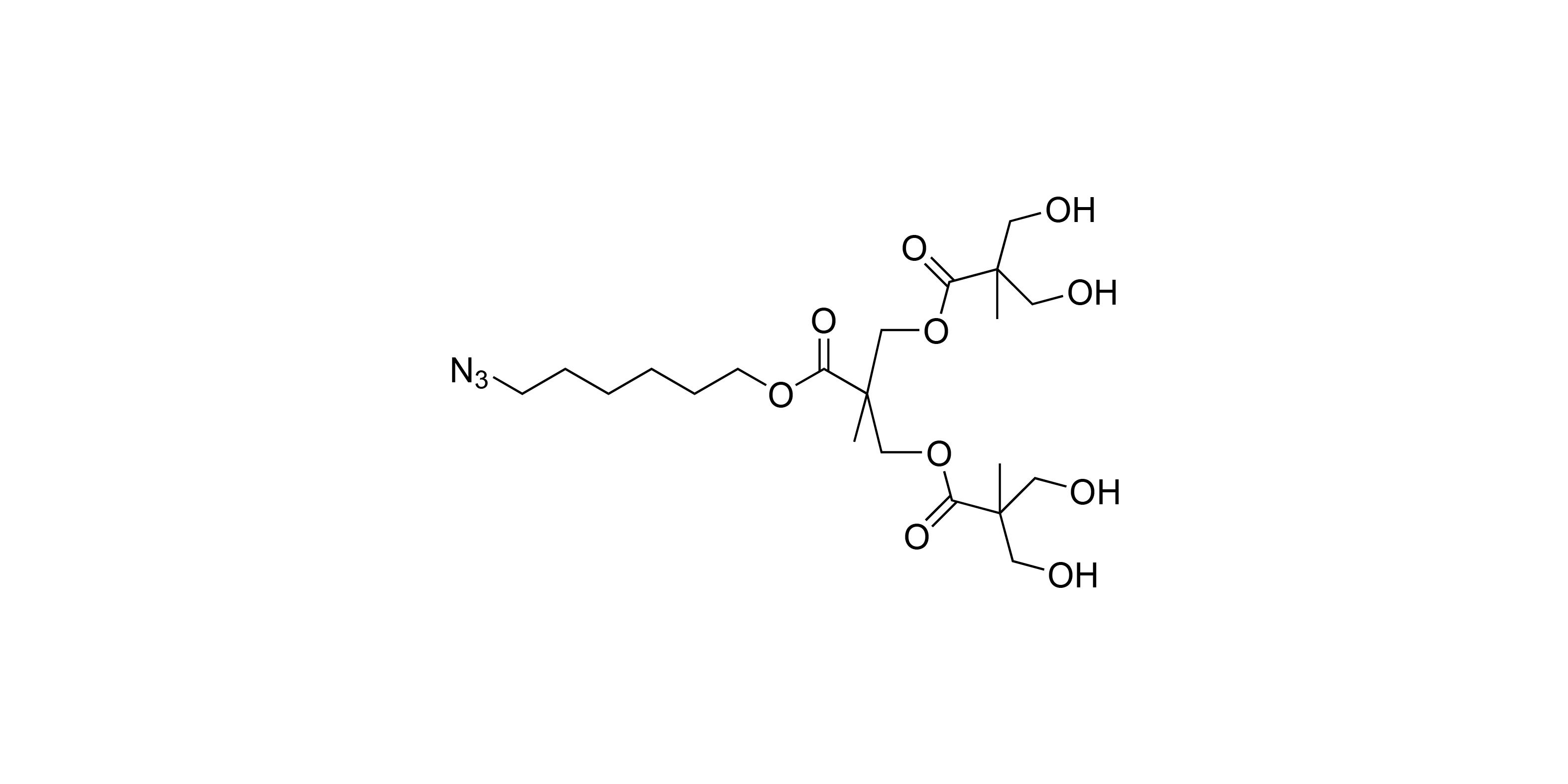 Azidohexyl-Dendron-Generation-2-tetrahydroxide