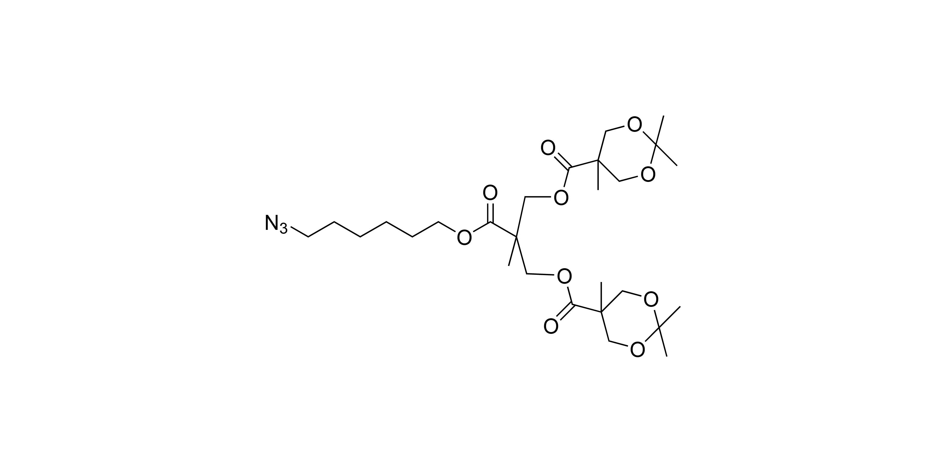 Azidohexyl-Dendron-Generation-2-diacetonide