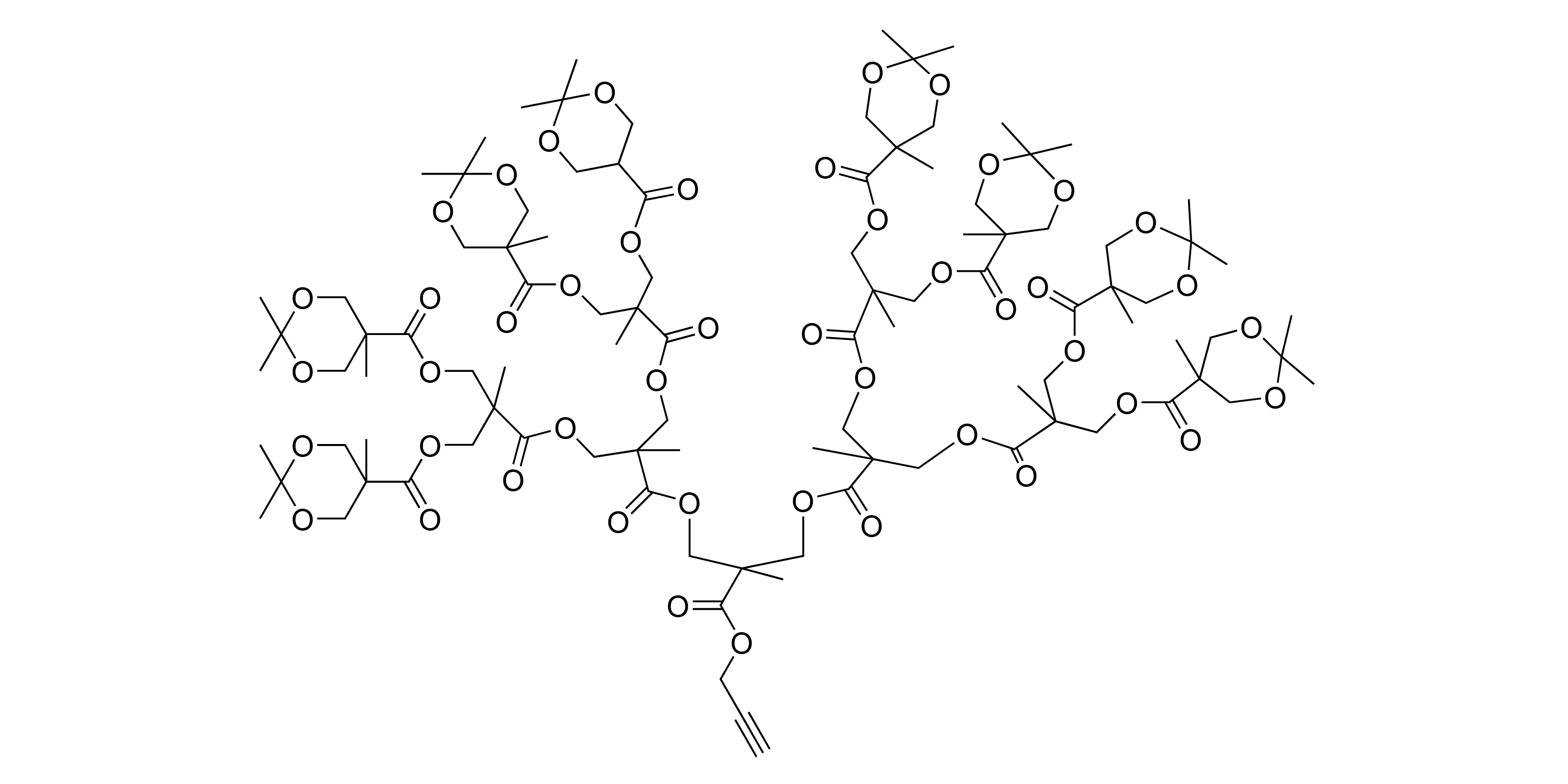 Propynyl-Dendron-Generation-4-octaacetonide