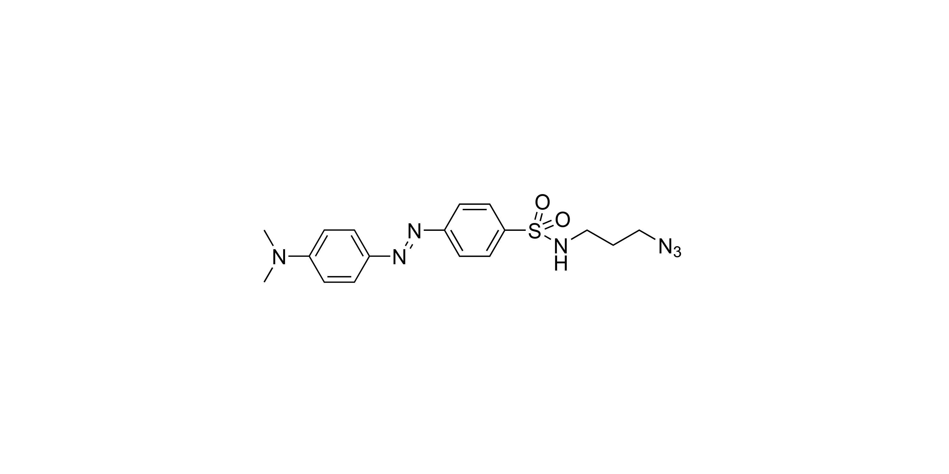 Dabsyl-Azide N-(3-Azidopropyl)-4-((4-(dimethylamino)phenyl)diazenyl)benzenesulfonamide