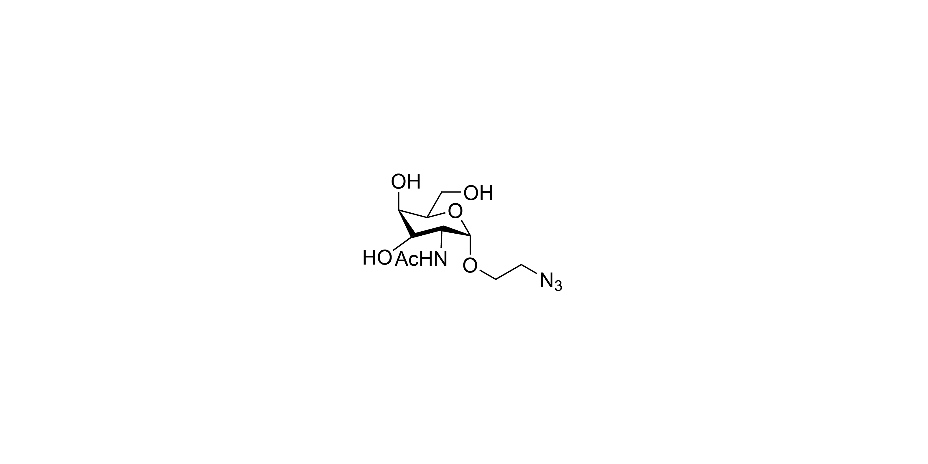 1-O-(2-Azidoethoxy)-2-acetamido-2deoxy-alpha-D-galactopyranoside