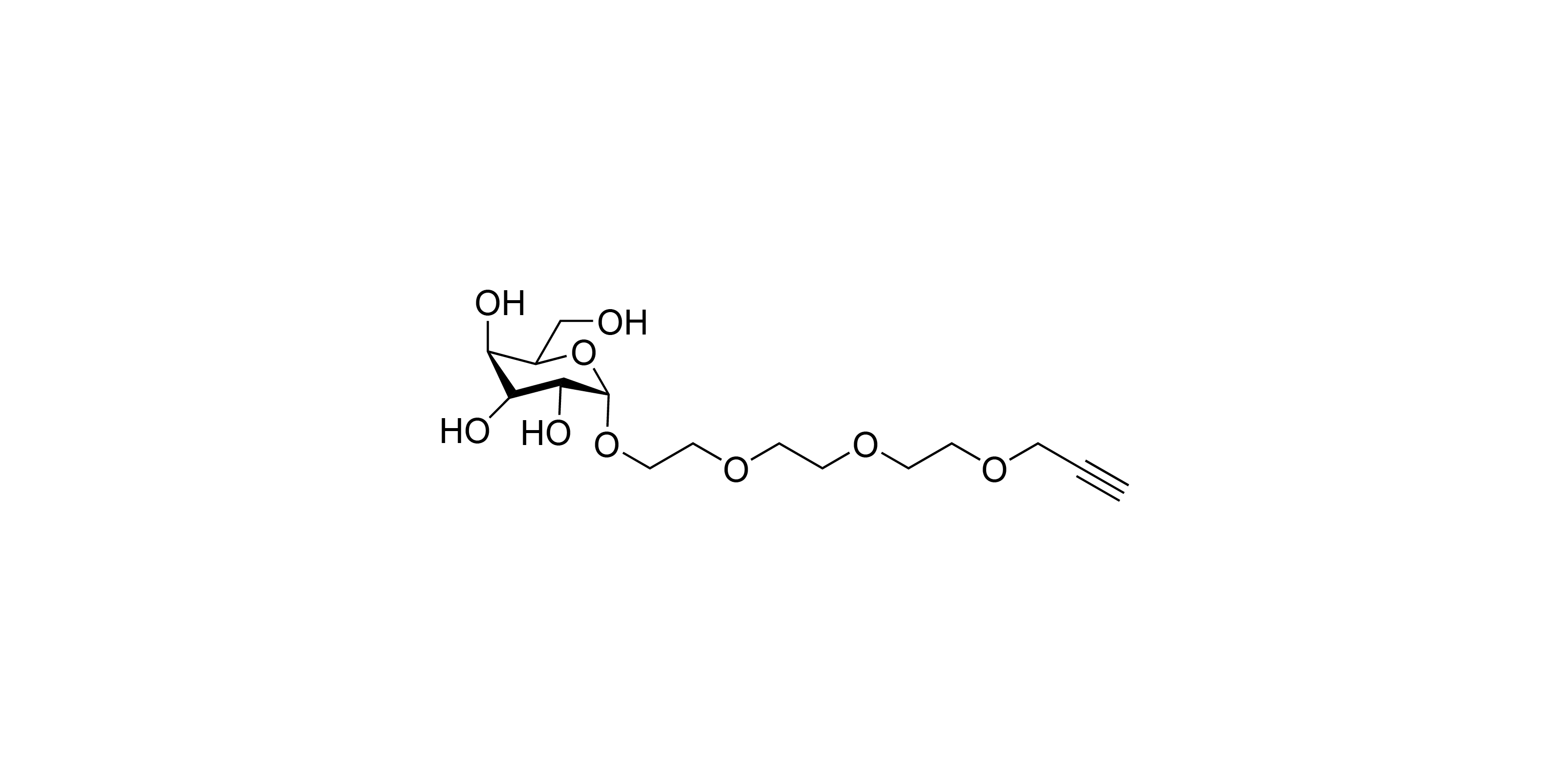 1-O-(2-(2-(2-(Prop-2-ynyloxy)ethoxy)ethoxy)ethoxy)-beta-D-galactopyranoside