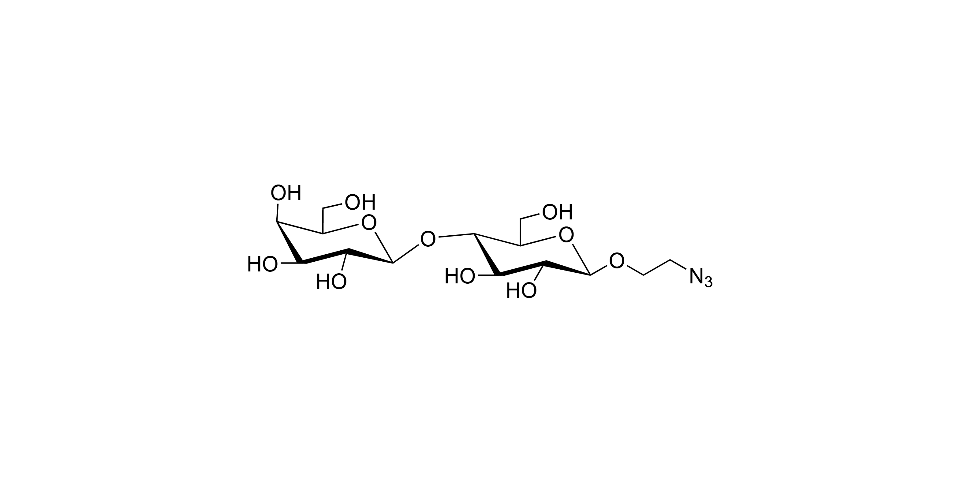 1-(2-Azidoethoxy)-beta-D-lactose,1-(2-Azidoethoxy)-beta-D-galactopyranosyl-beta-(1->4)-D-glucopyranose