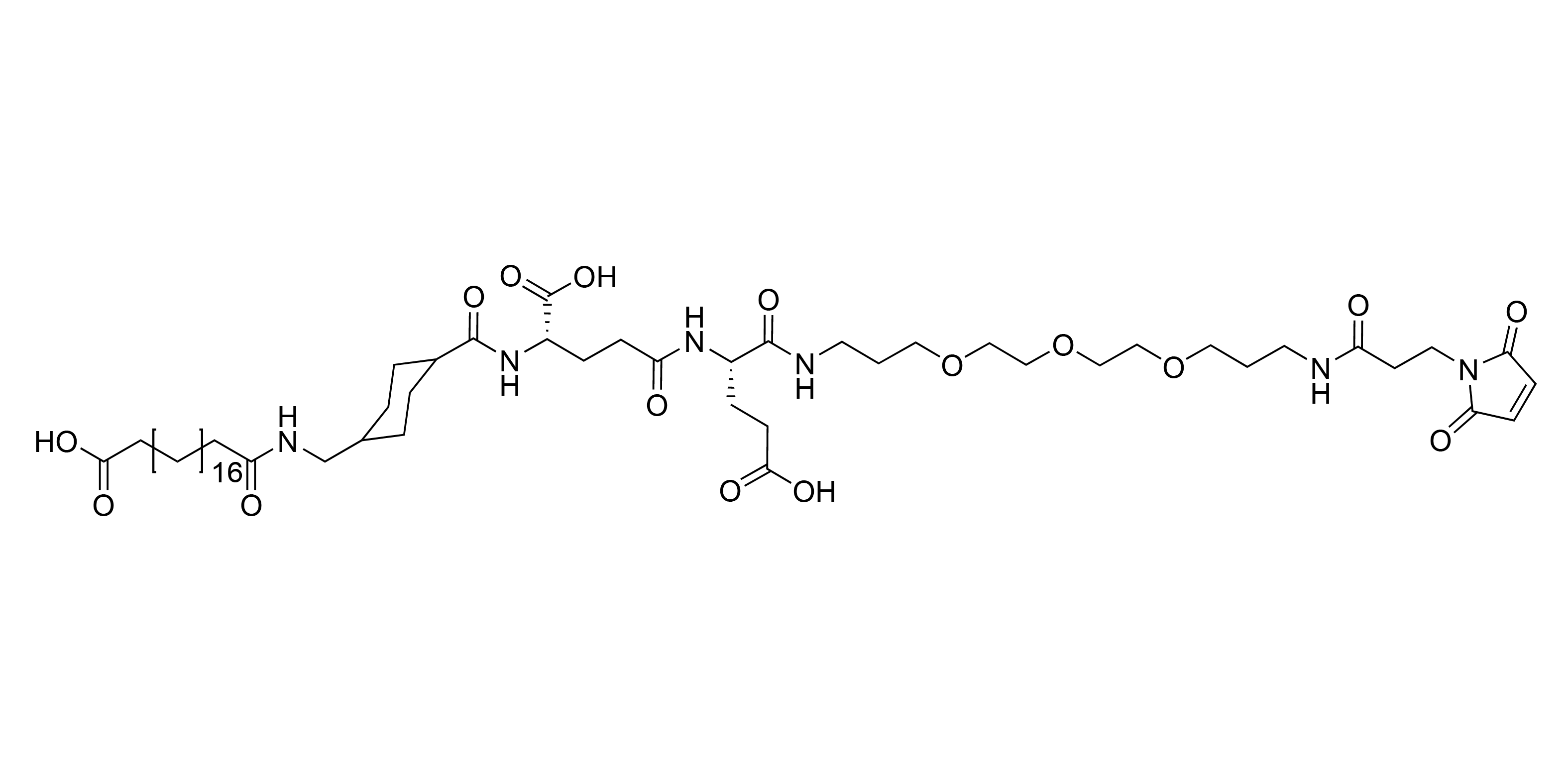 C20-diacid-Trx-γGlu-Glu-PEG3-ethylmaleimide X