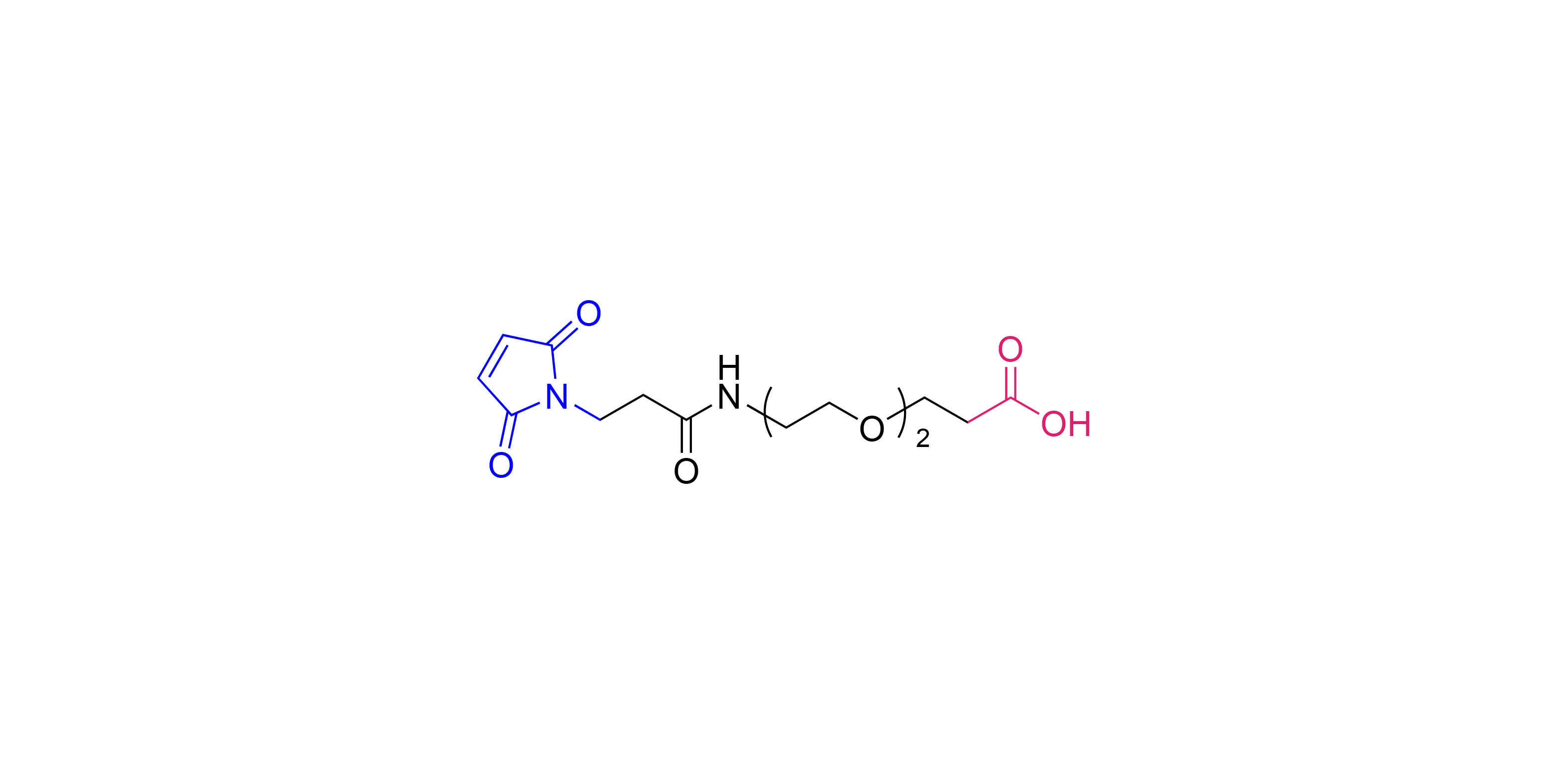 Mal-NH-PEG2-COOH