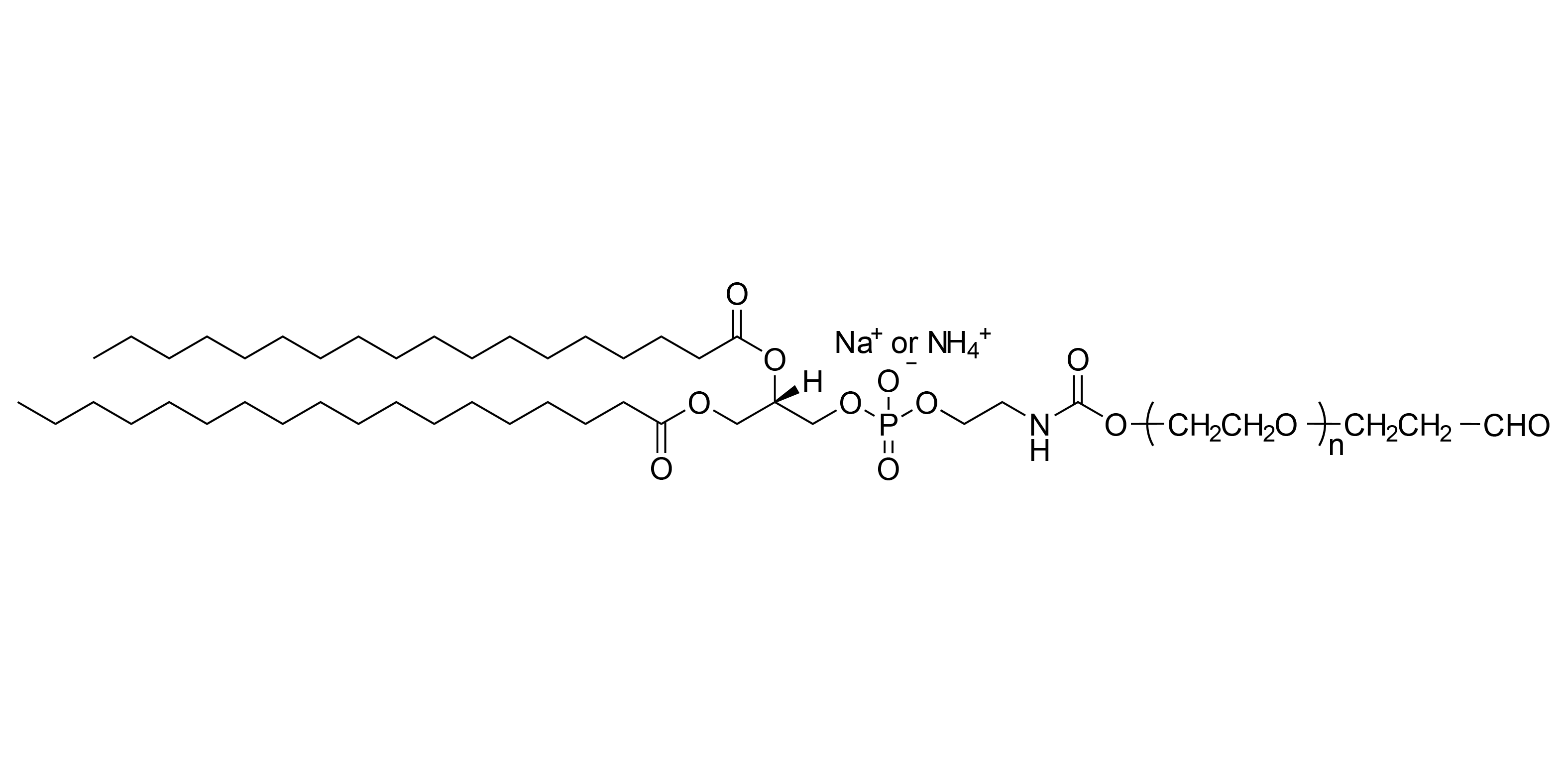 α-丙醛-ω-1，2-二硬脂酸-3-磷脂酰乙醇胺聚乙二醇