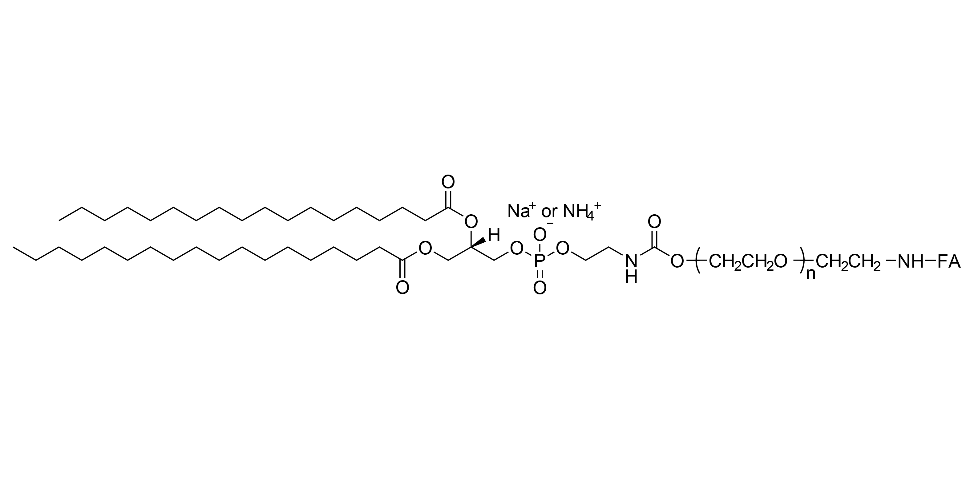 α-叶酸-ω-1,2-二硬脂酸-3-磷脂酰乙醇胺聚乙二醇