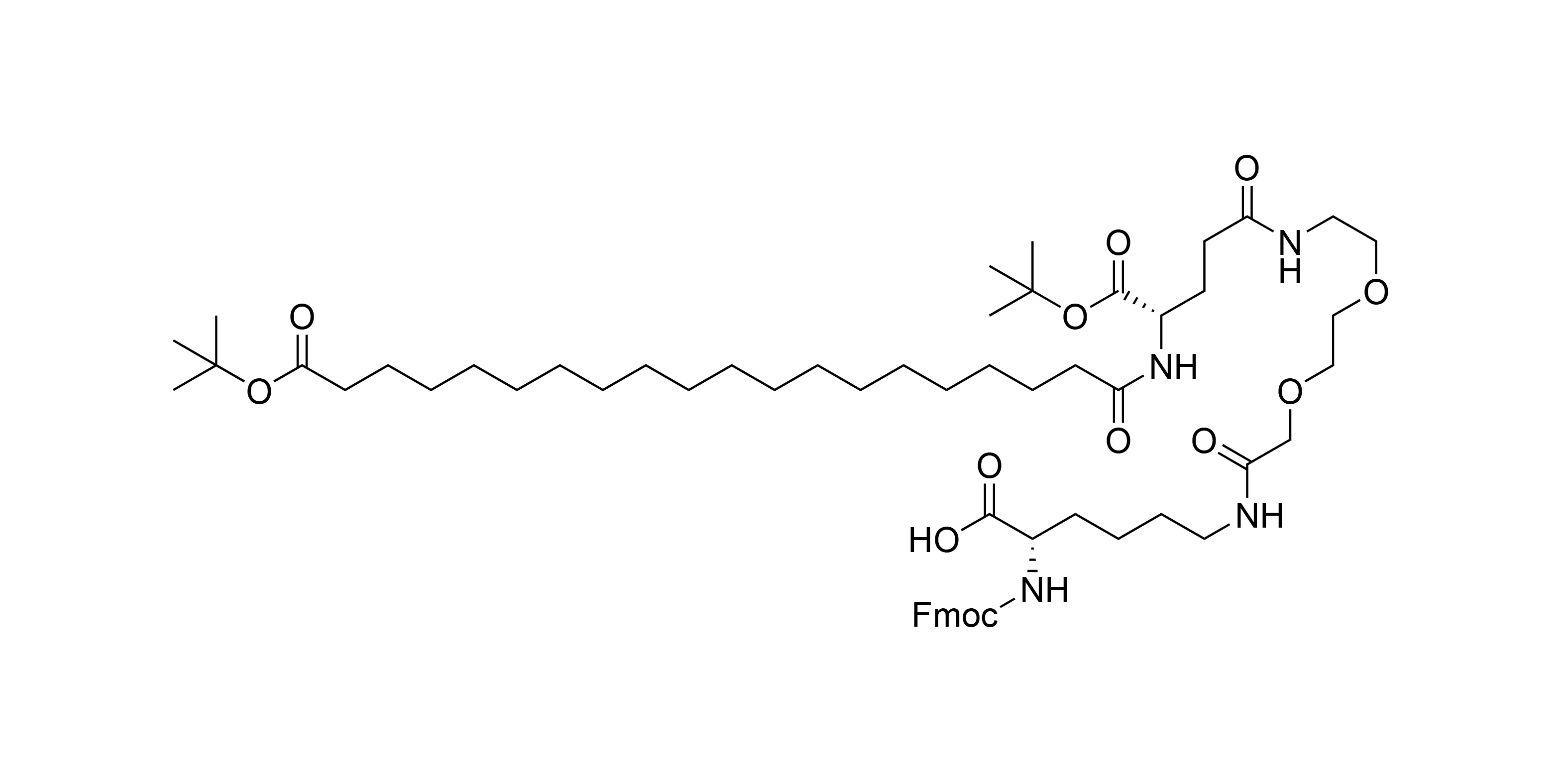 Fmoc-Lys(tBuO-Ara-Glu(AEEA)-OtBu)-OH