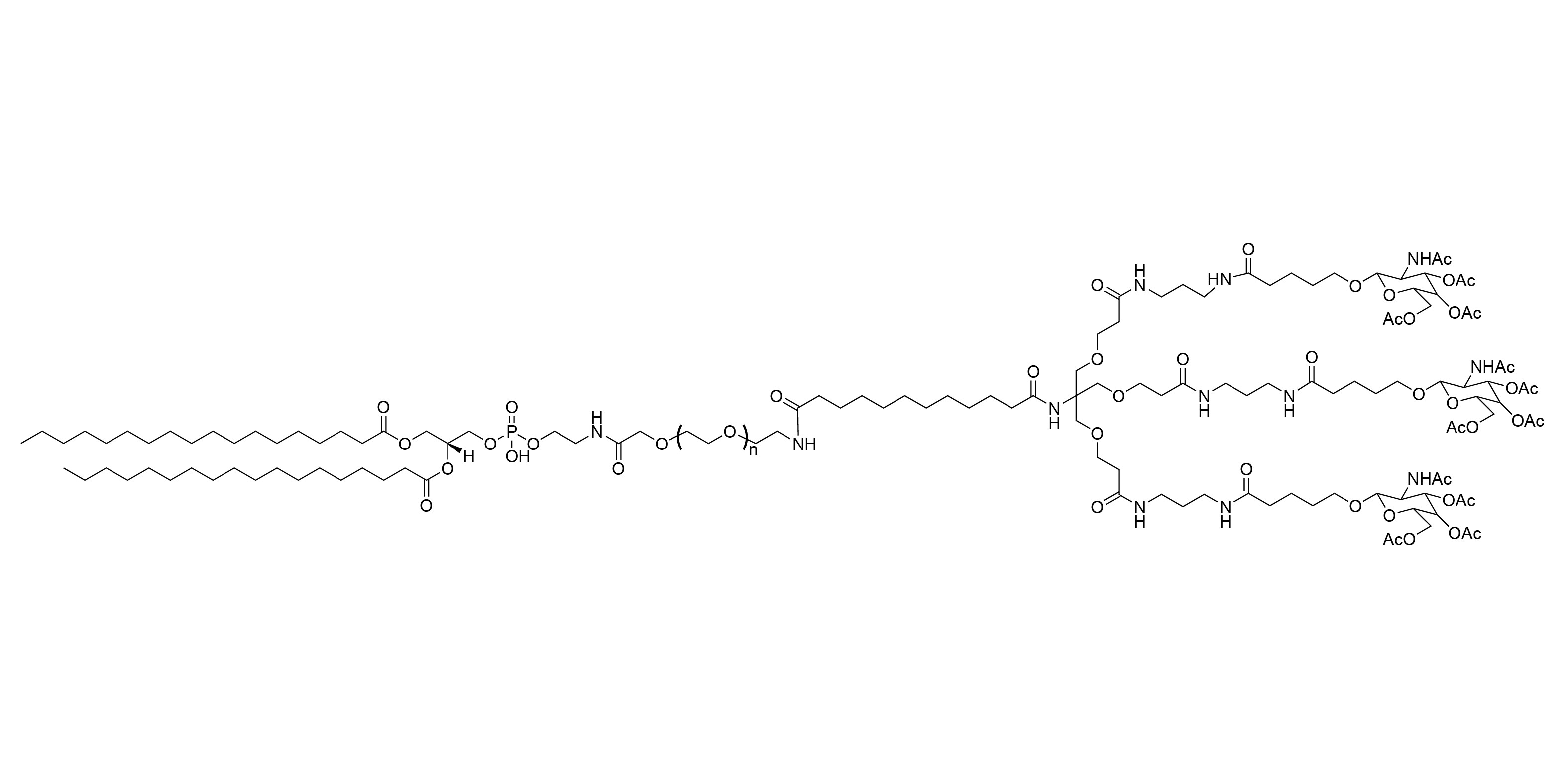 α-氨基半乳糖-ω-1,2-二硬脂酸-3-磷脂酰乙醇胺聚乙二醇