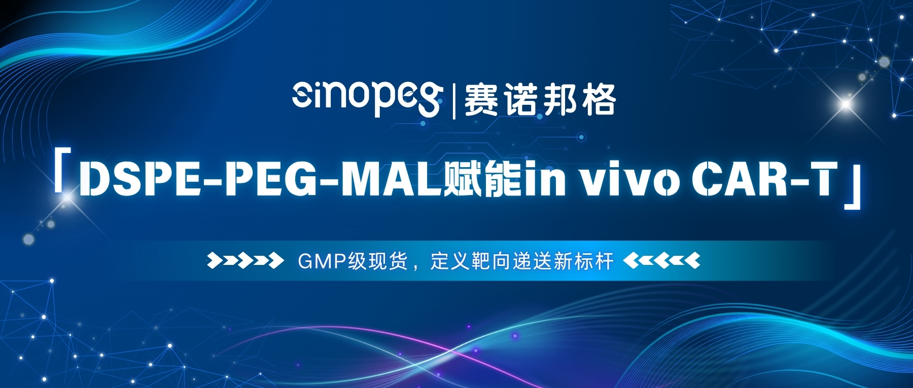 DSPE-PEG-MAL赋能in vivo CAR-T：GMP级现货，定义靶向递送新标杆
